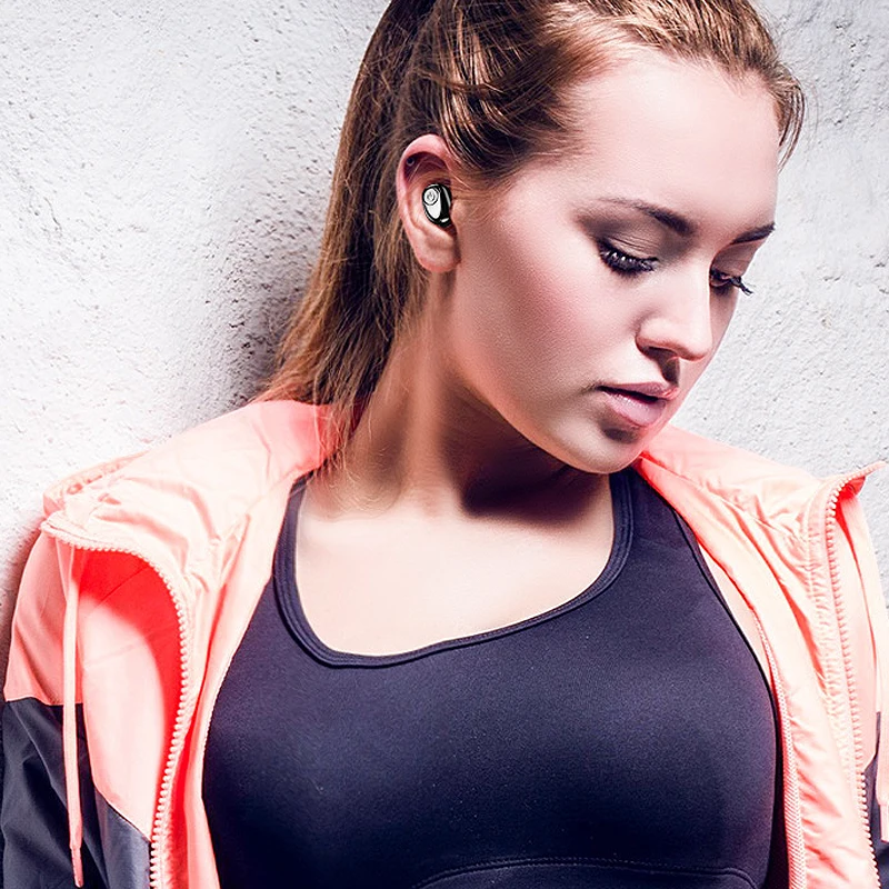 Bluetooth 5,0 мини беспроводные наушники Беспроводная гарнитура наушники стерео наушники-вкладыши Handfree