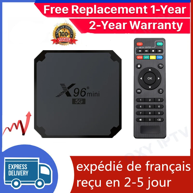 ТВ-приставка Ip X96mini умная Android 9.0 1 ГБ 8 2 16 медиаплеер x96mini телефон Amlogic S905W