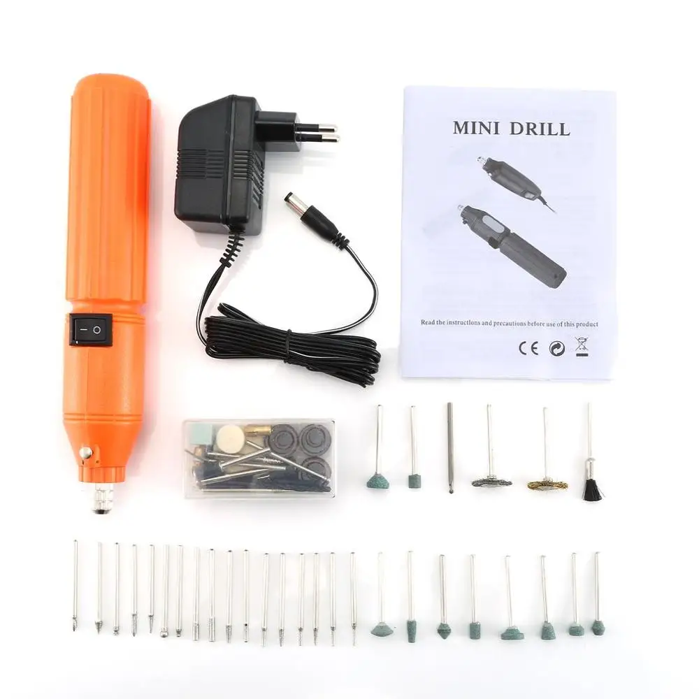 

X-power Rechargeable Micro Electric Drill Mill Grinder Kits High Speed Rotary Grinding Tool Machine Engraving Pen