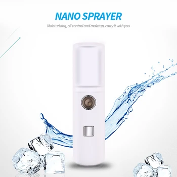 

Mini Nano Facial Sprayer USB Nebulizer Face Steamer Humidifier Hydrate Instrument Anti-aging Wrinkle Women Beauty Skin Care Tool