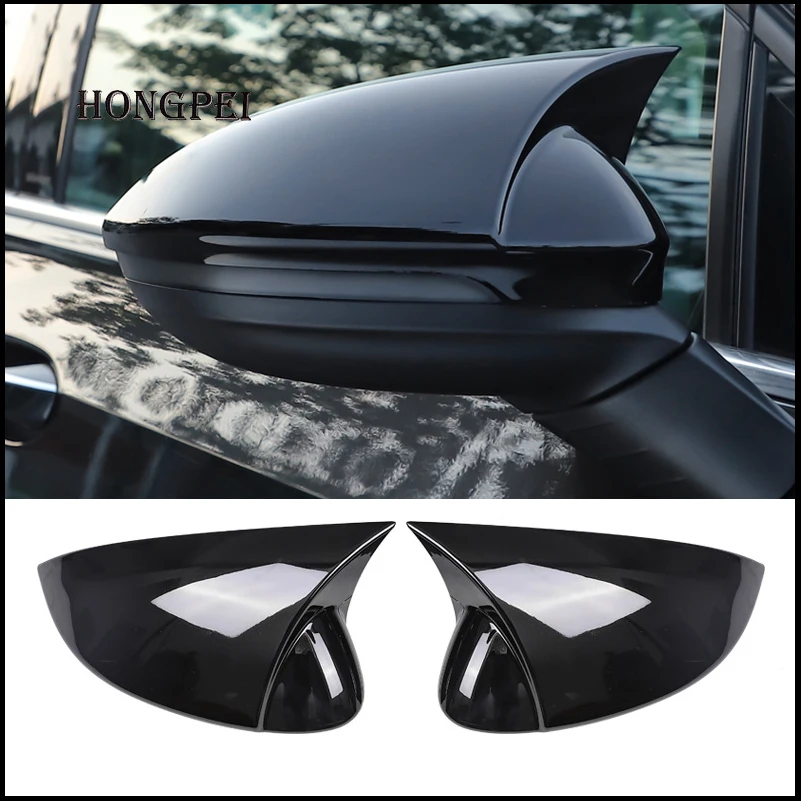 

For Volkswagen VW Golf 8 MK8 VIII GTI R GTE GTD 2020 2021 Side Wing Rearview Mirror Cover Sticker Trim Car Styling Accessories