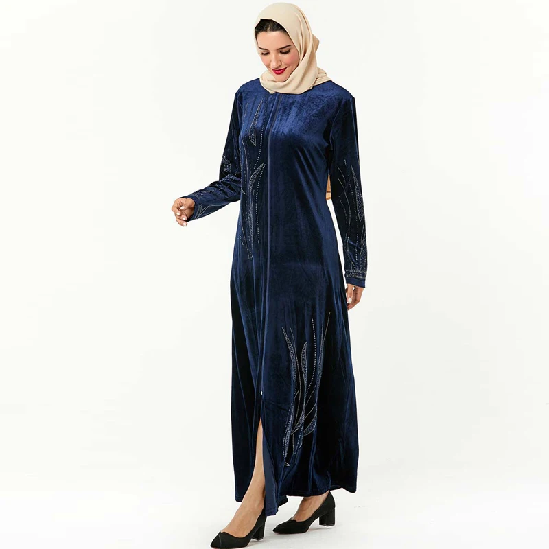 Djellaba Femme Kaftan abaya Дубай, Турция мусульманское платье хиджаб одежда для женщин мусульманских стран Tesettur Elbise молитва турецкий исламский Халат