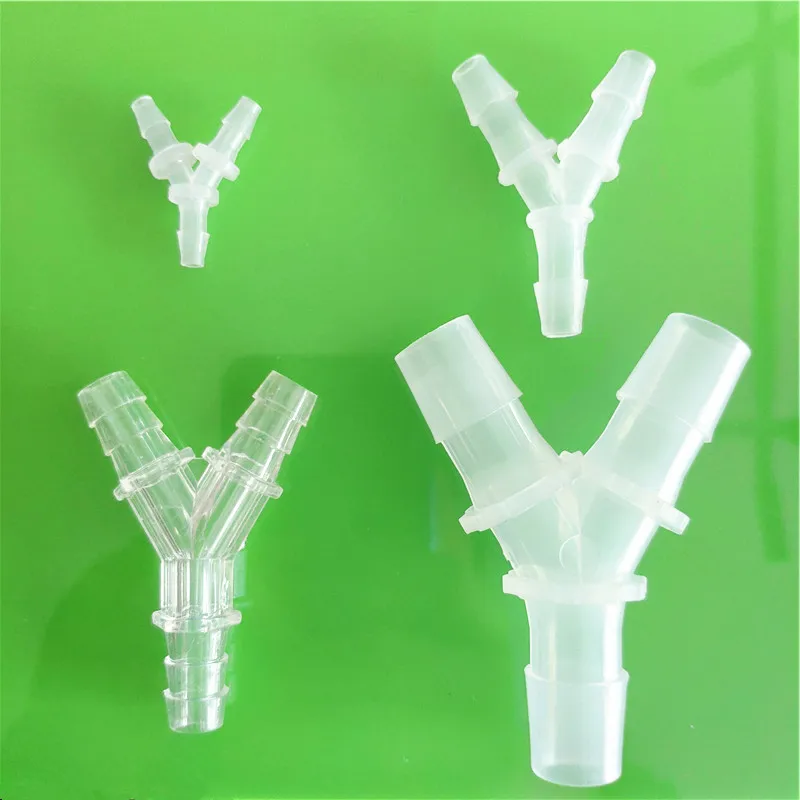 

18 Sizes 2.4-19.5mm Equal Y Type Hose Tee Plastic Silicone Tube Water Pipe Connectors S751 Joint Aquarium Parts Drop Shipping