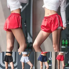 Новые женские дышащие шорты для йоги с боковой молнией, спортивная одежда, модные быстросохнущие шорты для бега спортзала фитнеса, спортивные шорты XR-Hot