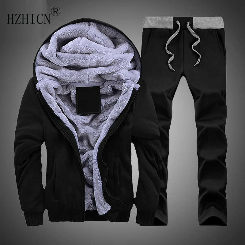 Thicken Fleece Hoodies Men Winter Warm Sweatshirts Plus Velvet Hoodie Fur Jackets Parkas Fashion Casual Cardigan Hoody Outwears Thicken Fleece Hoodies Men Winter Warm Sweatshirts Plus Velvet Hoodie Fur Jackets Parkas Fashion Casual Cardigan Hoody Outwears