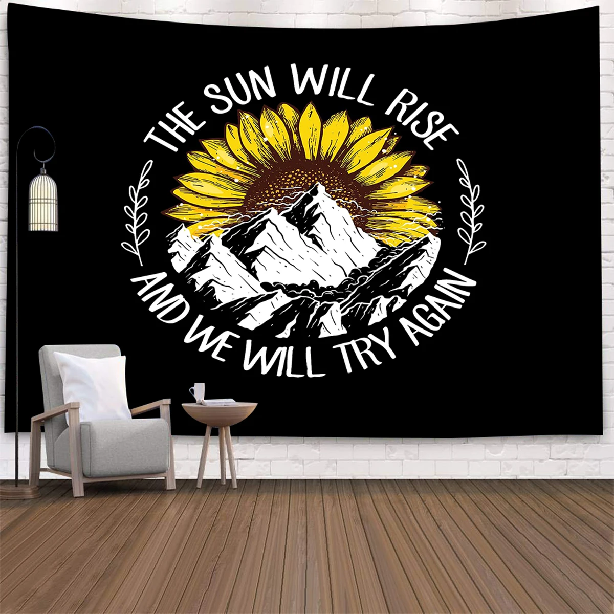 Nordic Ins Style Wall Hanging Tapestry Mandala Art Painting Decoration Fireplace Backdrop For Bedroom Living Room Dorm | Дом и сад