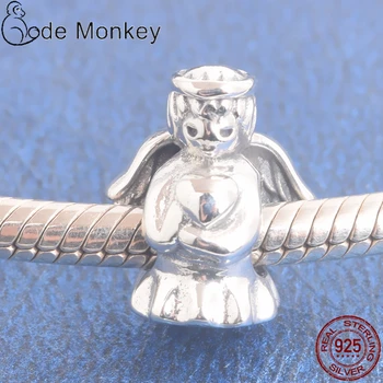 

Qikaola 2020 Hot Sale Angel Love Noble Charms Beads Fit Original Bracelet Gennuie 925 Sterling Silver Beads Jewelry CMS189