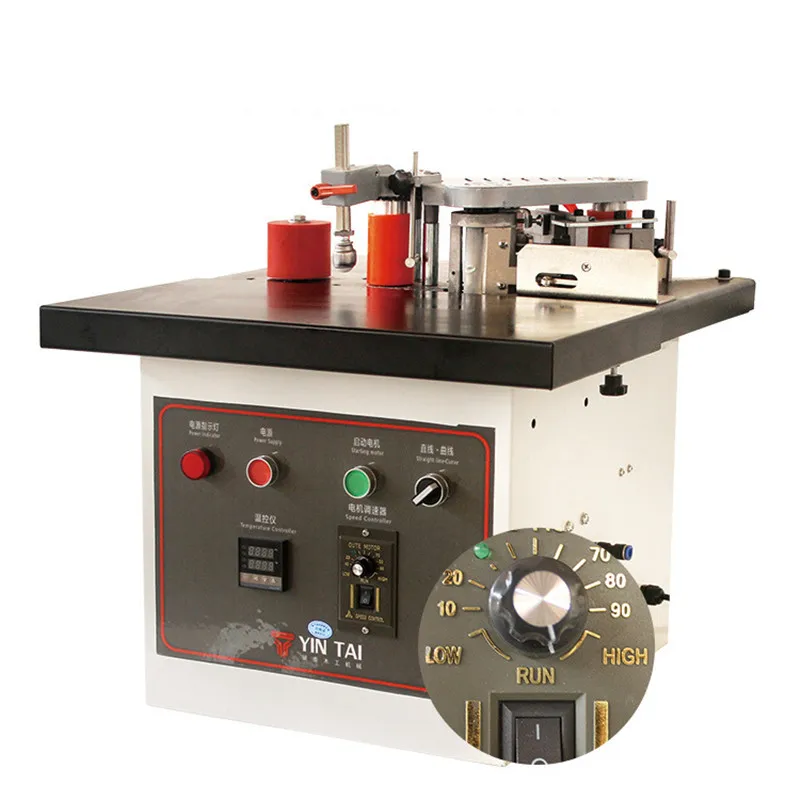 

Small Edge Banding Machine Woodworking Tools Portable Banding Machine Double Sided Glue Operating FIexible Family DIY Machining