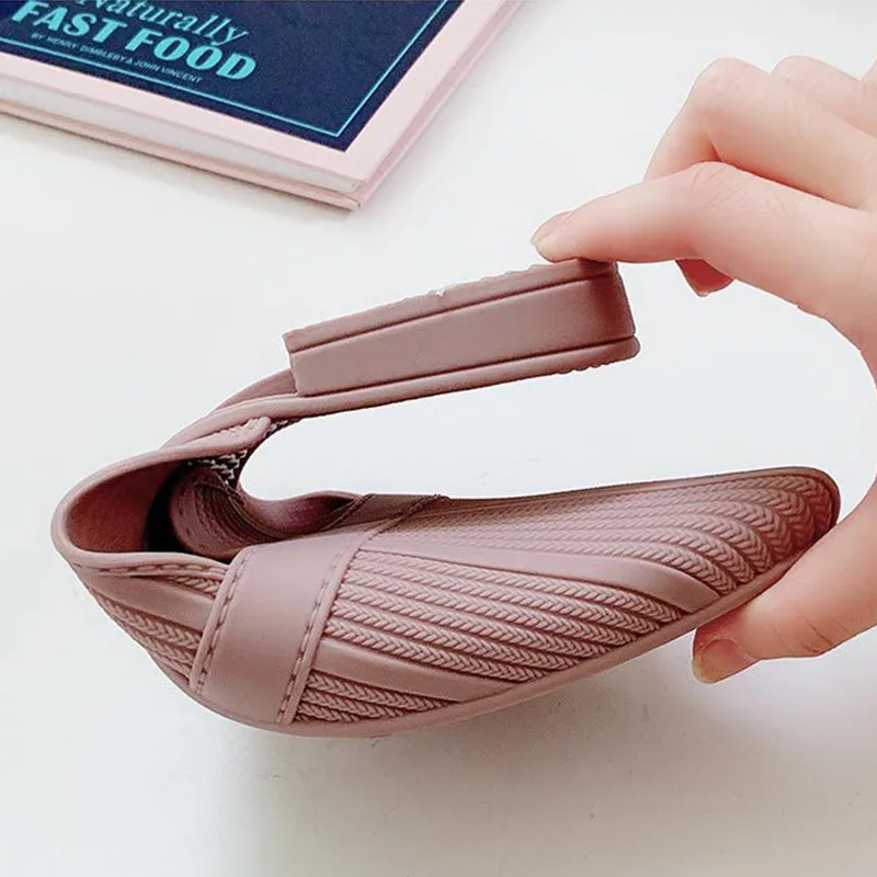 shoes in a bag flats