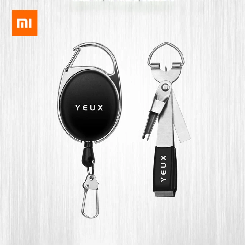 Xiaomi YEUX Portable Multi-purpose Fishing Tie Fast Tie Nail Knotter Line Cutter Sharpener Fly Tying Tool Fishing Tackle Gear