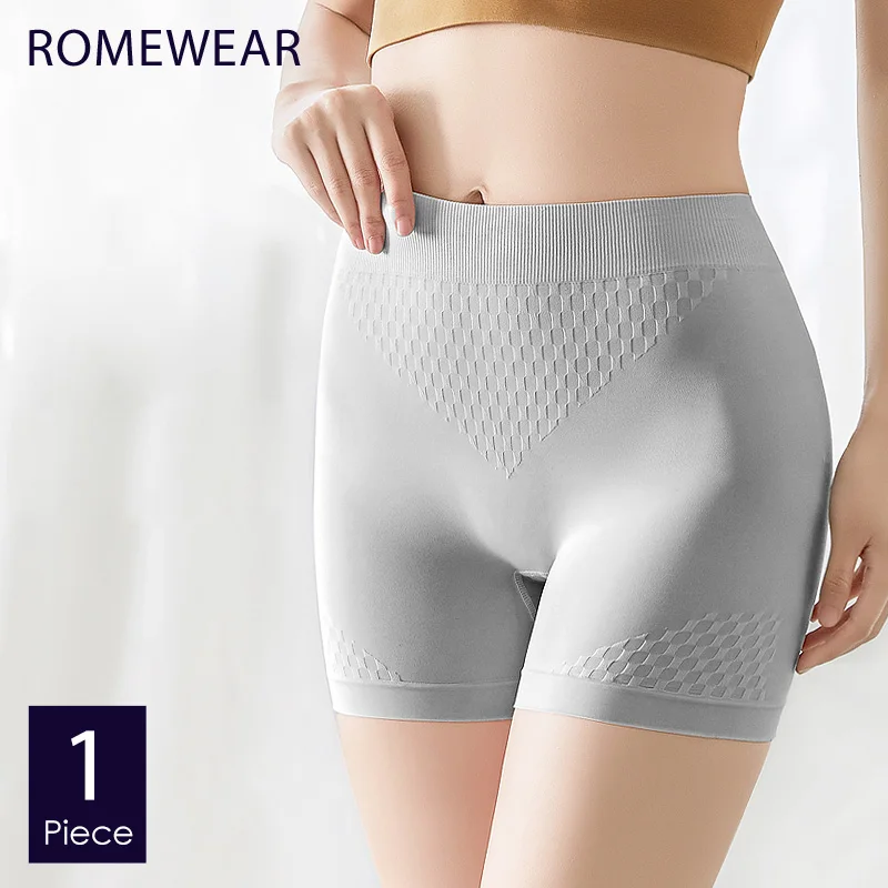 ROMEWEAR бесшовные шорты безопасности штаны Корректирующее белье для женщин нейлон