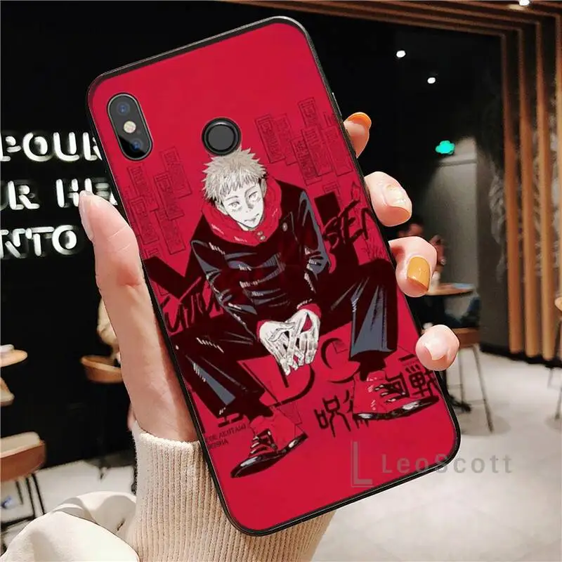 leather case for xiaomi Cửu Âm Chân Kinh Kaisen Truyện Tranh Kinh Dị Anime Ốp Lưng Điện Thoại Xiaomi Redmi Note 4 4X5 6 7 8 Pro S2 PLUS 6A PRO case for xiaomi