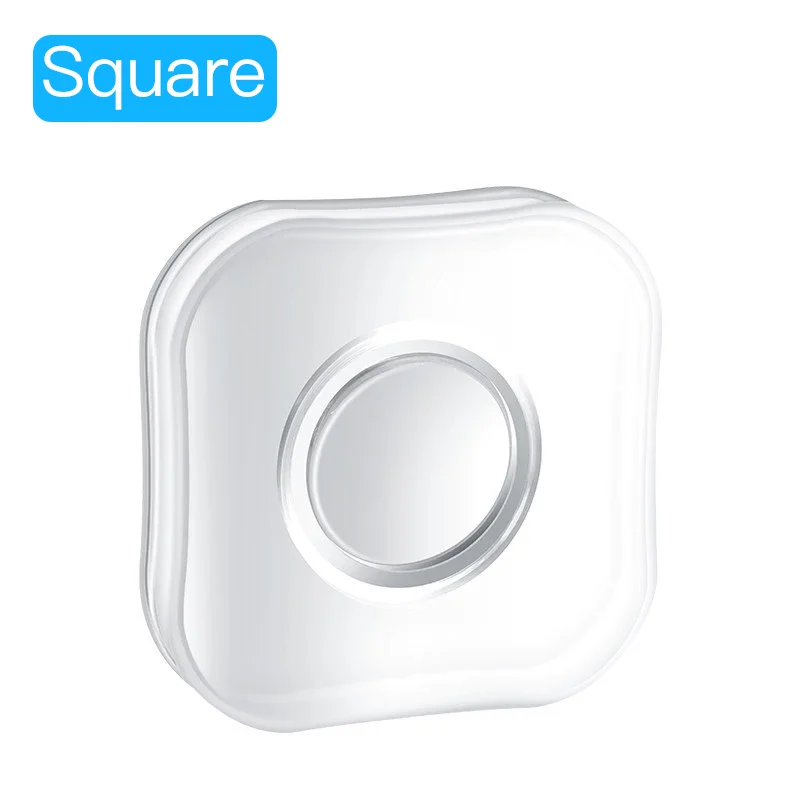 Square Yesido Волшебная нано-стикеры Автомобильный держатель для телефона на магните никаких следов магический чехол с нано Повседневное паста Резиновая Прокладка наклейки на стену для Кухня кабель управления - Цвет: Square