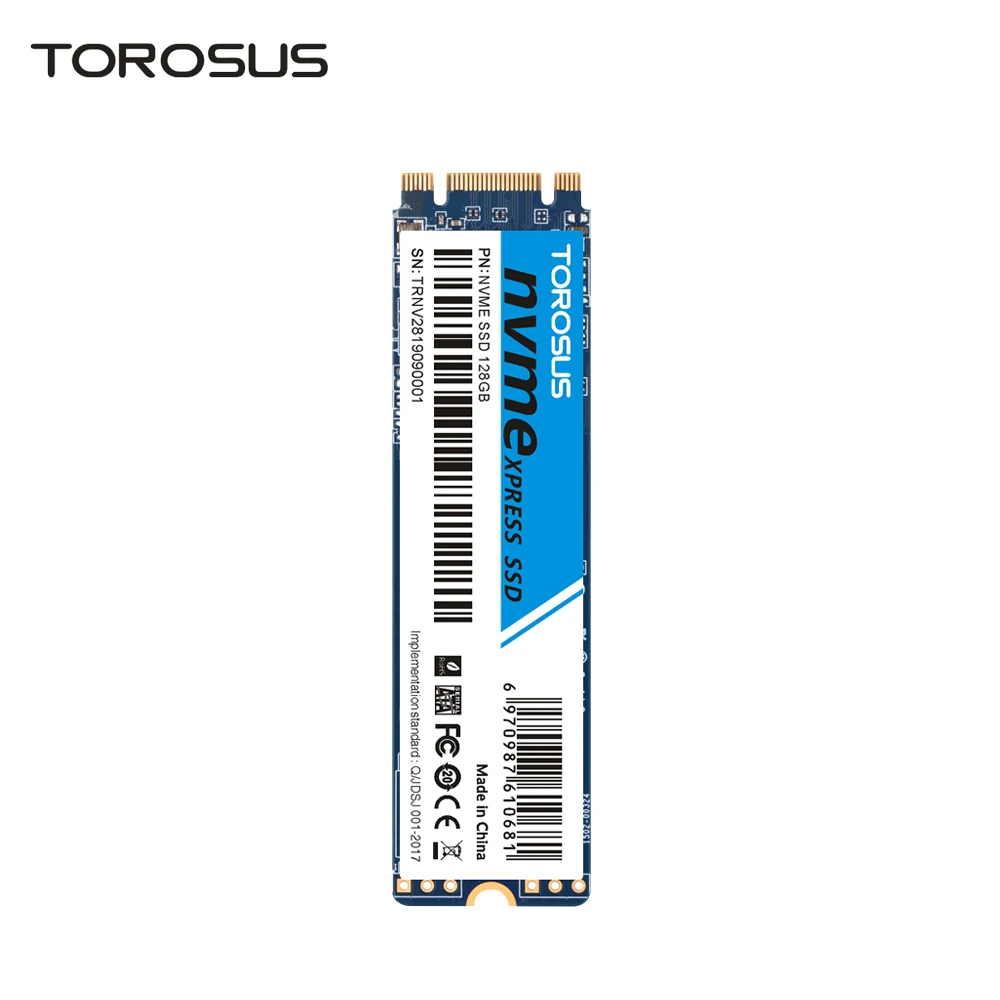 Torosus SSD 128 ГБ диск PCIe SSD M2 жесткий диск Накопитель SSD с протоколом NVME M.2 2280 PCI Express Внутренний твердотельный накопитель для ноутбука