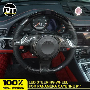 

LED Steering Wheel For porsche upgrade race display LCD screen for panamera /911 /for cayenne for macan racing steering wheel