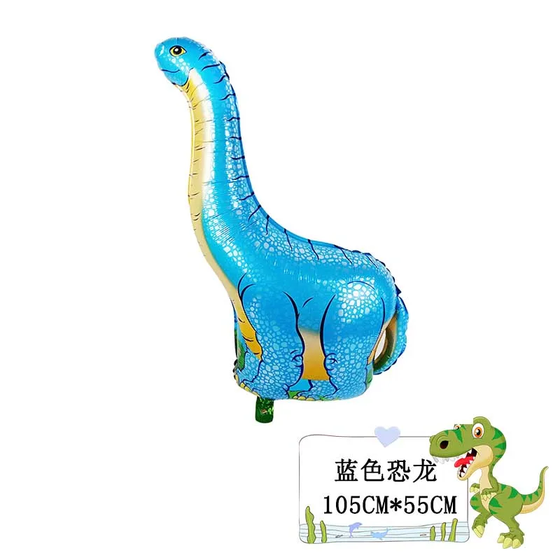 Юрского периода Динозавр фольгированные шары «С Днем Рождения» с днем рождения украшения партии дети мультфильм тираннозавр воздушные шарики с алфавитом - Цвет: 8