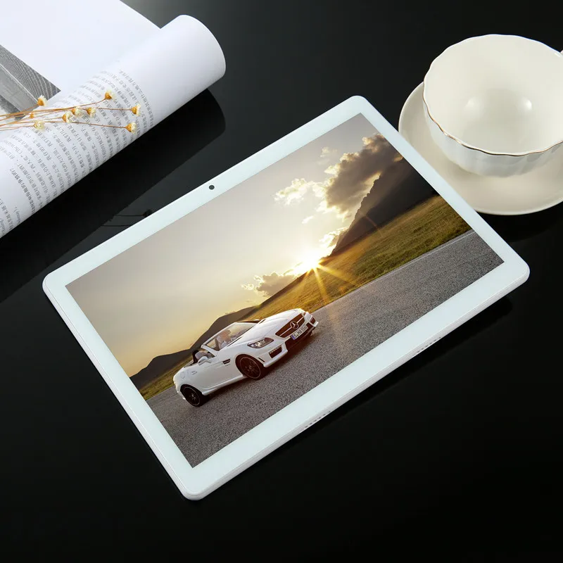 Серебряный плюс Android 10,1 планшет, сенсорный экран, Android 8,0, четыре ядра, Ram 6 ГБ rom, 128 Гб Камера, 5 МП, Wifi, 10 дюймов, планшетный ПК