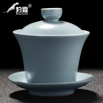 

Your kiln tureen ceramic cups kung fu tea sets the azure to bowl slicing can raise three tea bowl