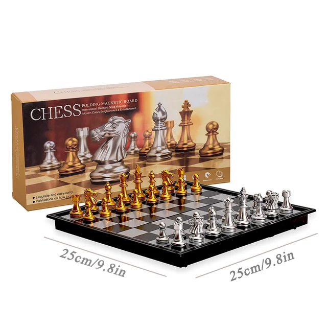 Details about   Medieval Chess Set High Quality Chest Board Gold And Silver Chest Pieces