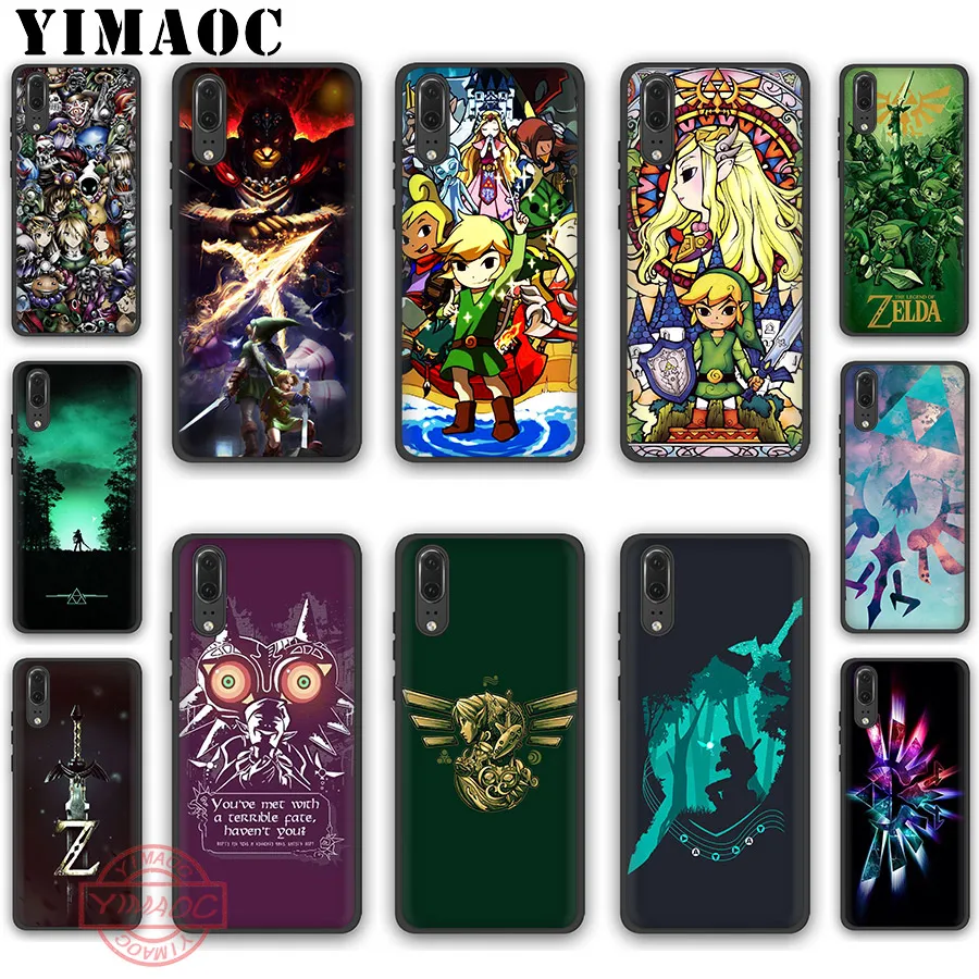 YIMAOC The Legend Of Zelda Soft Silicone Case for Huawei P Smart Z Plus Y6 Y7 Y9 Prime 2018 2019 | Мобильные телефоны и