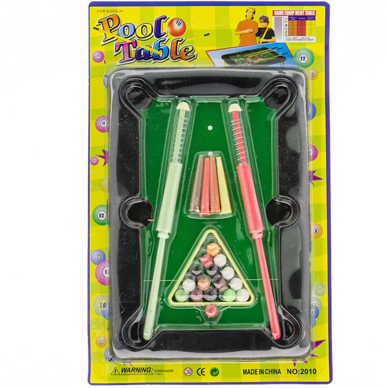 

Children Simulation Small Billiards Toy Double Play Simple Fashion Table Games Toys Fun Outdoor Sports Toy
