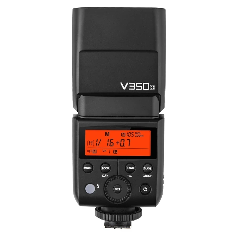 Вспышка Godox V350O TTL HSS 1/8000s GN36 для Olympus|Фотовспышки| |
