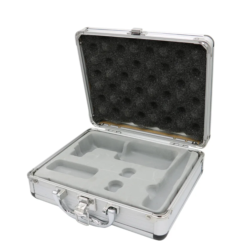 Profession Multi-Function Tattoo Carrying Case Machine Storage Box Lock Padded Box Organizer Aluminum Alloy Tattoo Kit Suitcase