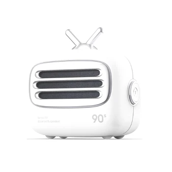 

Retro Bluetooth Speaker Vintage Mini Bluetooth Speaker Nostalgic Heavy Bass 3D Stereo Surround Hifi Sound Effects Tf Usb Aux