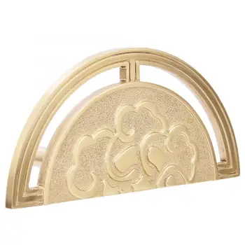 

cabinet handles 1 Set Chinese Classical Brass Handle Wardrobe Door Pulls Wine Cabinet Round Handle Furniture Hardware