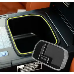 Автомобиль организатора подлокотник ящик для хранения Контейнер держатель лотка Интимные аксессуары для Lexus LX 570 2007-2016 стайлинга