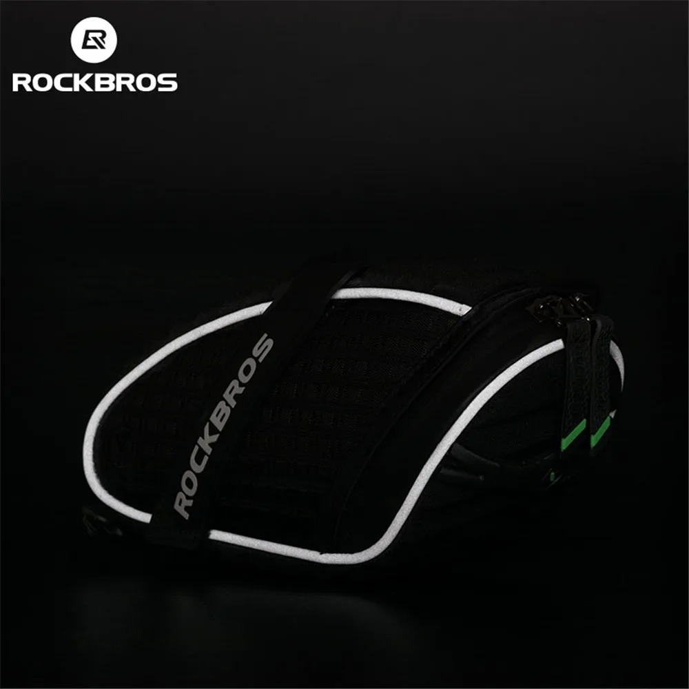 ROCKBROS 3D оболочка непромокаемая велосипедная сумка Светоотражающая Противоударная велосипедная Сумка велосипедная задняя седельная сумка подседельный штырь MTB Аксессуары для велосипеда