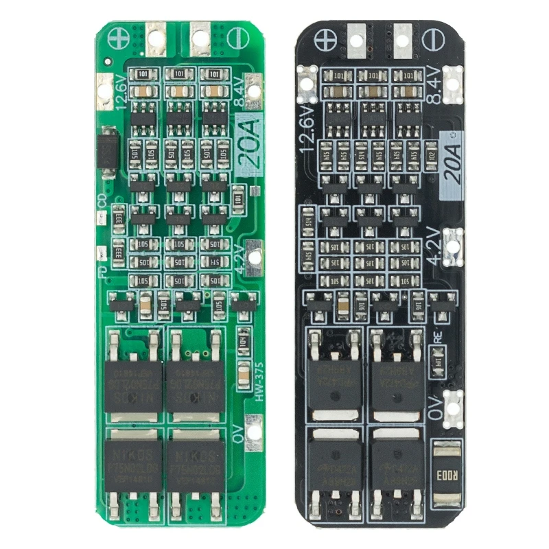 10 шт. 3S 20A литий-ионный литиевый аккумулятор 18650 зарядное устройство PCB плата