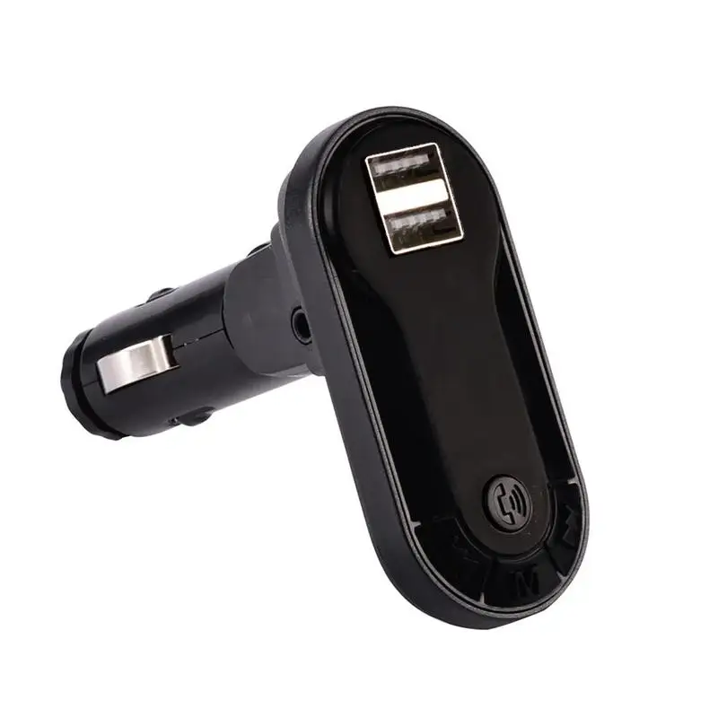 Портативный автомобильный Mp3 музыкальный плеер, fm-передатчик, двойное USB зарядное устройство, беспроводной Aux Bluetooth, автомобильный комплект громкой связи, Авто Bluetooth