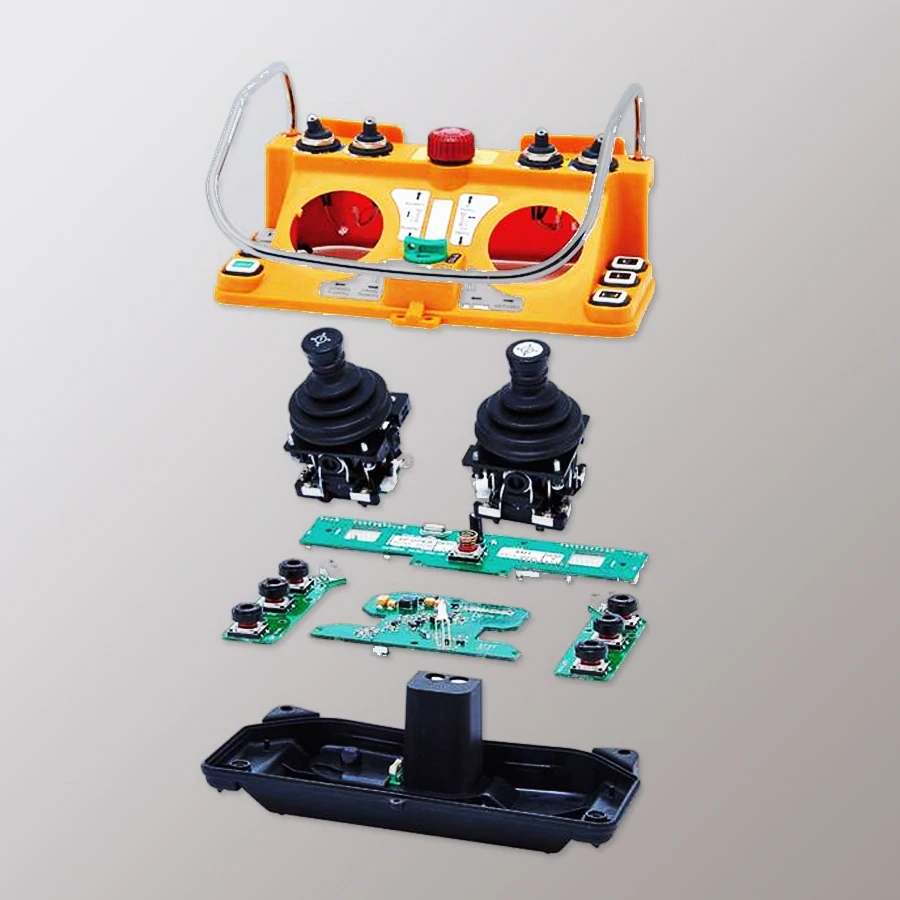 US $909.60 F2460 Telecrane Universal Industrial Crane Remote Control Wireless Radio Controller For Crane
