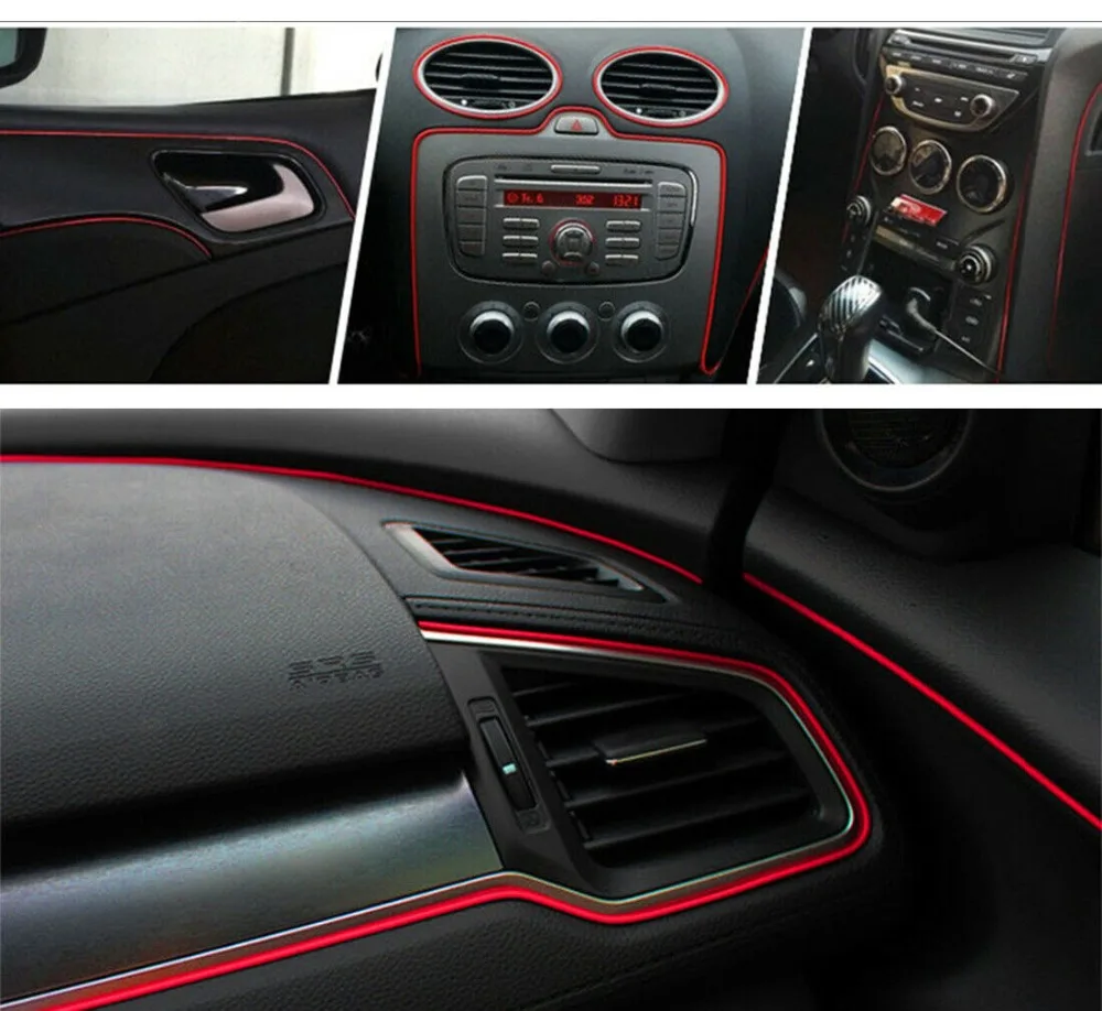 

5M Car Styling Interior Exterior Decoration Strips Stickers for Jaguar XF XJ XJS XK S-TYPE X-TYPE XJ8 XJL Car Accessories