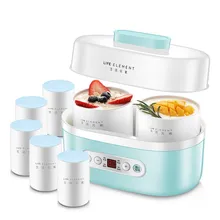 Умная машина для йогурта, многофункциональный ферментер Natto, рисовое вино, мариновка, одна кнопка, управление временем, контроль температуры