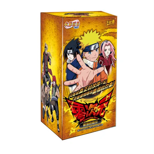 

Original Dimension Zero NARUTO first to sixth TCG Game Cards Table Toys For Family Children Christmas Gift