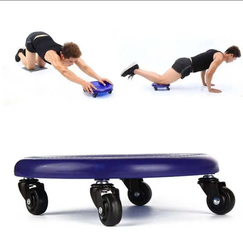 Ab Exercise Equipment Wheel Roller for Core Workout Abdominal Arm Muscle Trainer Fitness Equipment for Home Gym