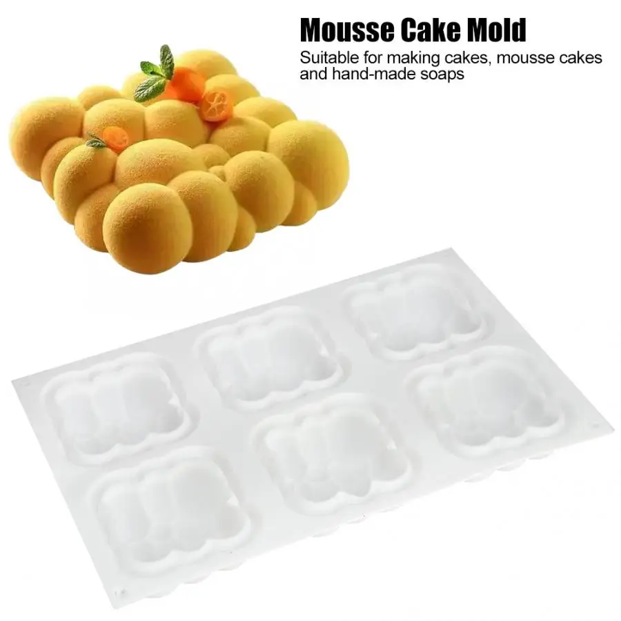 Household Kitchen Cake Mold Silicone Mousse Cake DIY Baking Mold Bakery Baking Cake Decorating Tools