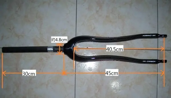 Новый MC01 TRIGON MTB жесткая Карбоновая вилка 26 &quot1 1/8&quot дисковый тормоз 565 г Черный