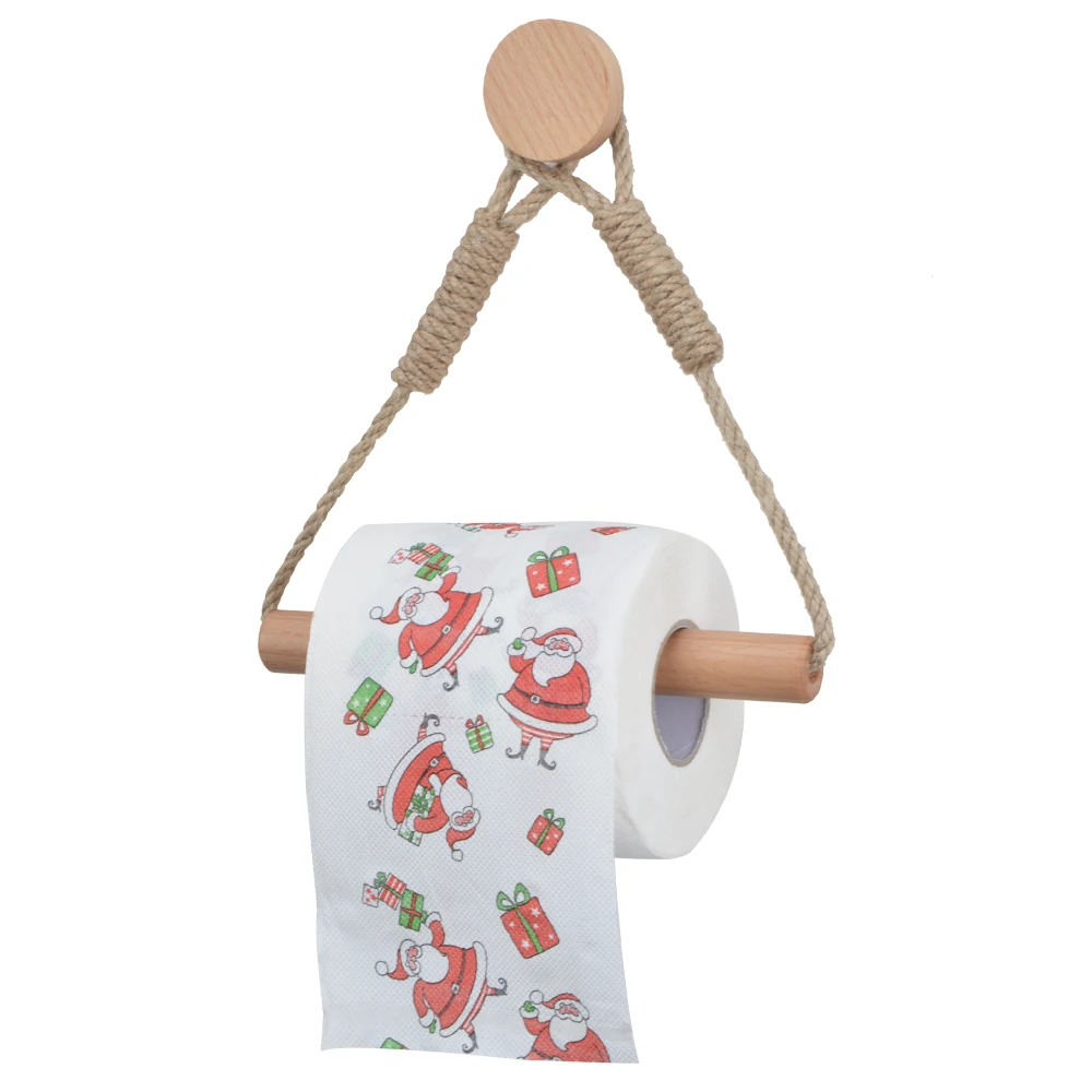 Boho Decor Toilet Paper Towel Holder Stand Wall Mounted Bathroom Paper Set Organizer Toilet Roll Holder Wall Home Accessories