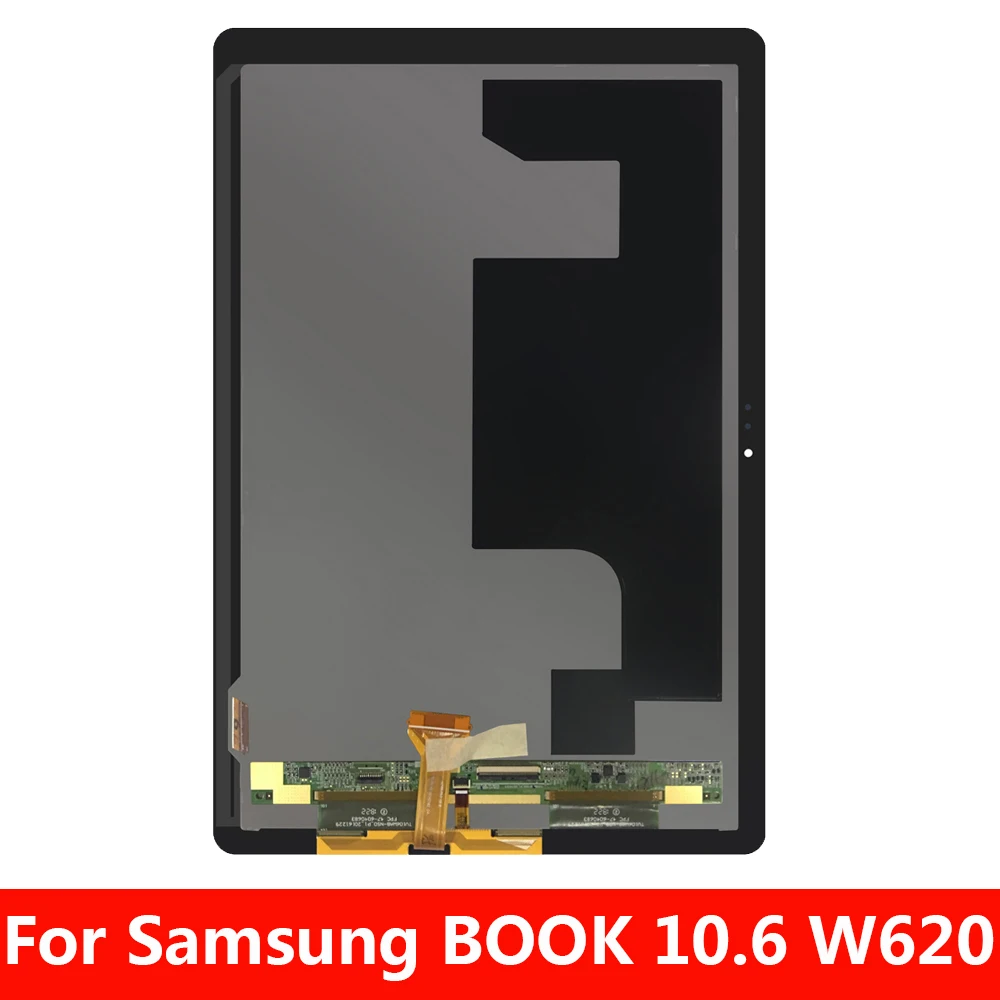 - 100 Tested Working LCD For Samsung Galaxy Book 106 W620 SMW620 LCD DIsplay Panel Touch Screen Digitizer