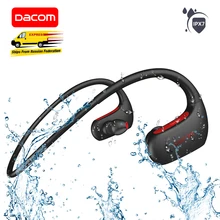 DACOM L05 Sports Bluetooth Headphones Bass IPX7 Waterproof Wireless Earphone Running Headset with Mic for iPhone Xiaomi Huawei