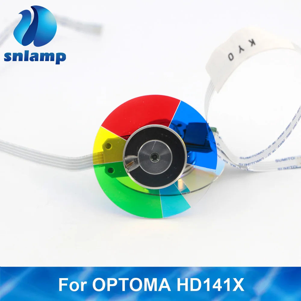 

SNLAMP Original New Projector Color Wheel for OPTOMA HD141X HD180 GT1080 HD230X HD26 HT1081 Projection Color Wheel