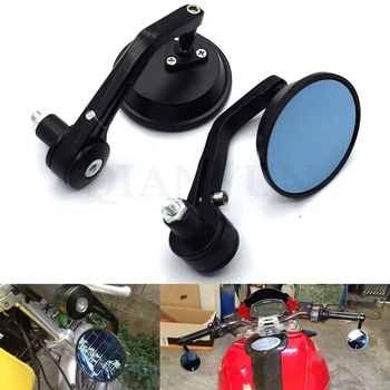 

Universal 7/8 22mm "Motorcycle Handlebar Rearview Mirror For Yamaha FZ1 FAZER FZ6 FZ6R FZ8 XJ6 MT-07 MT-09 FZ9 FZ-09