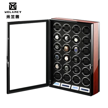 

watch winder box watch display watch winder watch collector with LED touch screen display
