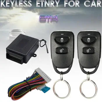 

Car Vehicle Door Lock Keyless Entry System Remote Control Central Locking Kit With trunk release button Car Central Locking Kit
