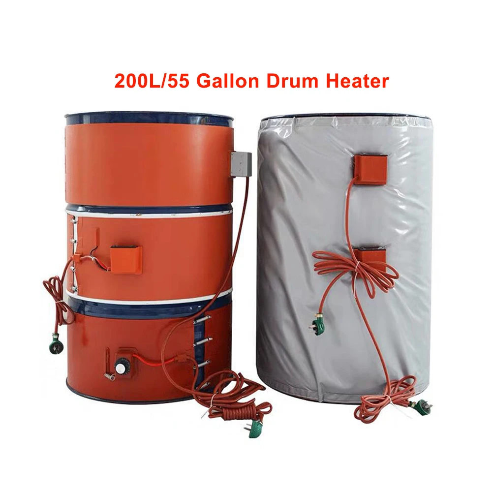 220v 20200l Silicone Band Drum Heating Blanket Oil Tank Heater With