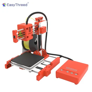

EasyThreed Mini Desktop Children 3D Printer 100*100*100mm Print Size High Precision Mute Printing with TF Card PLA Filament