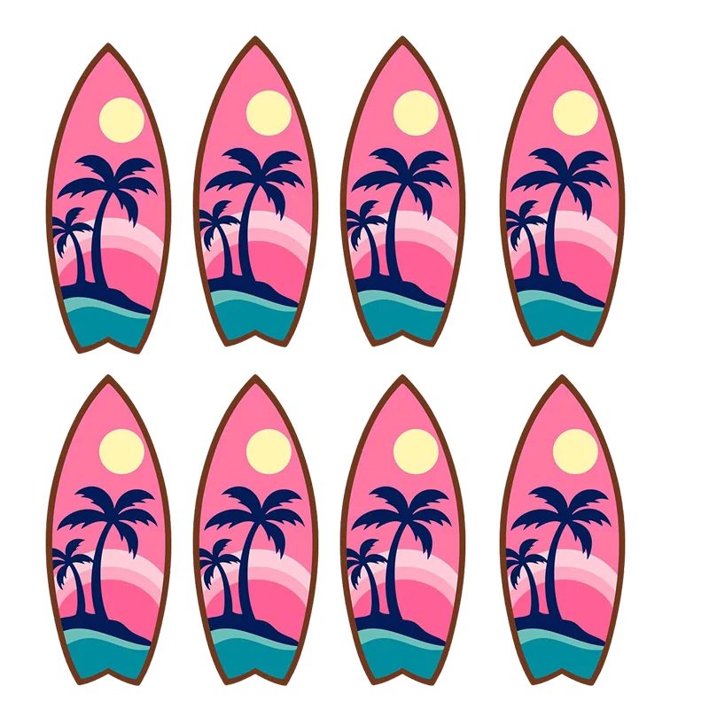 

For Surf Board Car Stickers and Decals Creative Auto Windows KK JDM Printing Car Van Bike Offroad RV A4 Deco Meterial